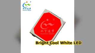 Chip LED SMD 5054 bianco freddo brillante da 0,5 W