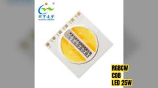 LED COB RGBCW 25W bianco regolabile ad alta potenza